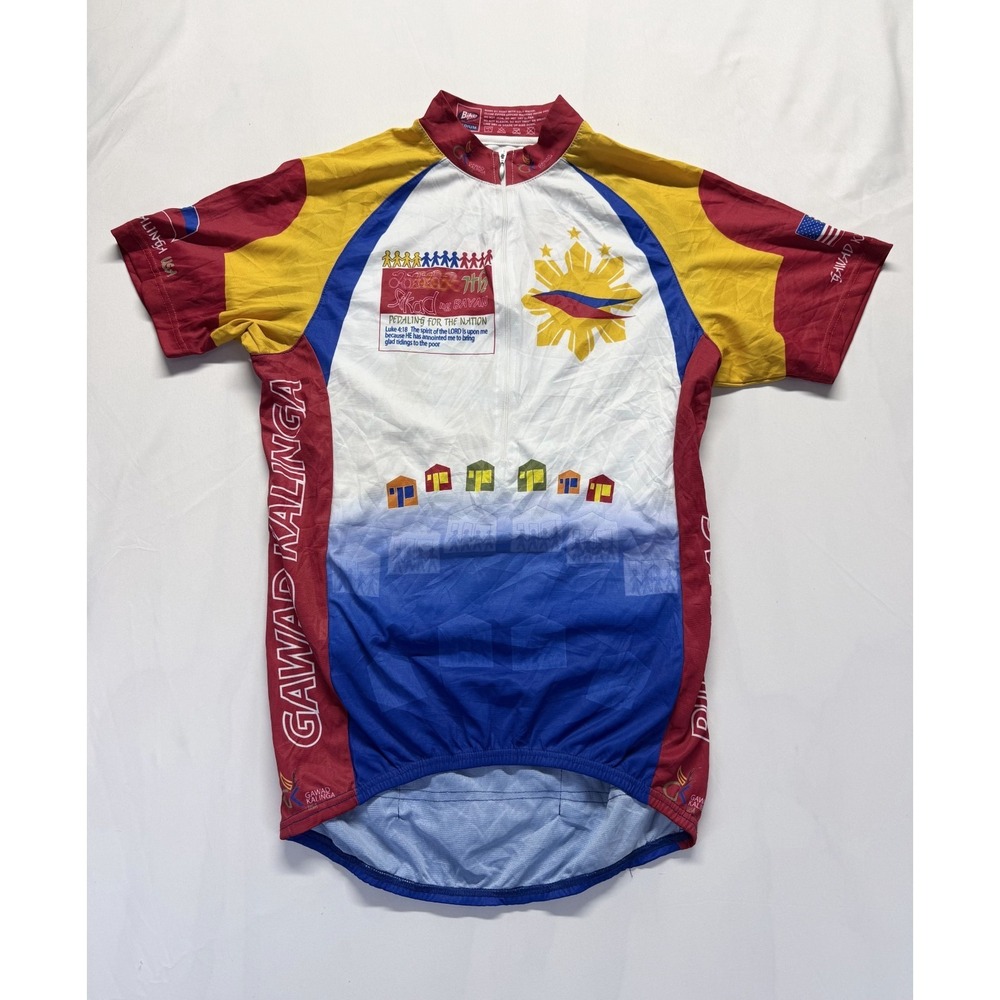Bike Gawad Kalinga Cycling Jersey Mens Medium Multi Philippines Sikad ng Bayan‎